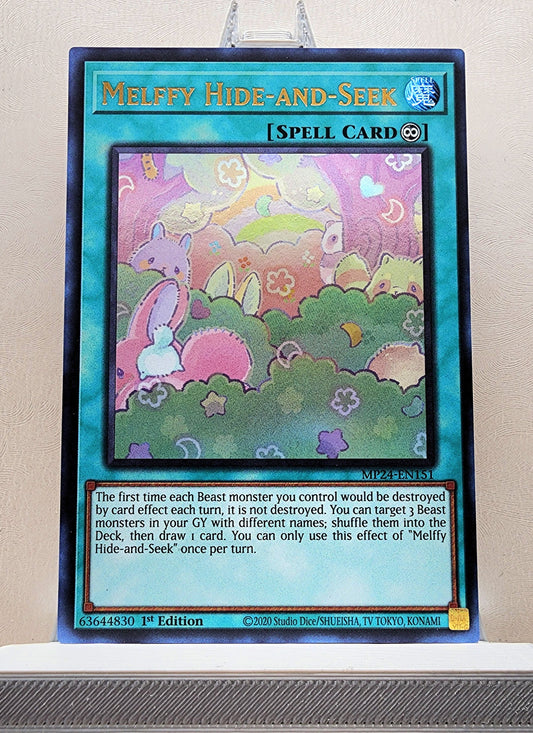 Yugioh! 1x Melffy Hide and Seek (MP24 - Ultra Rare) 1st Edition