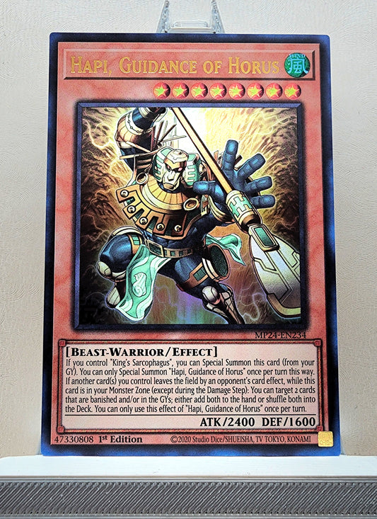 Yugioh! 1x Hapi, Guidance of Horus (MP24 - Ultra Rare) 1st Edition