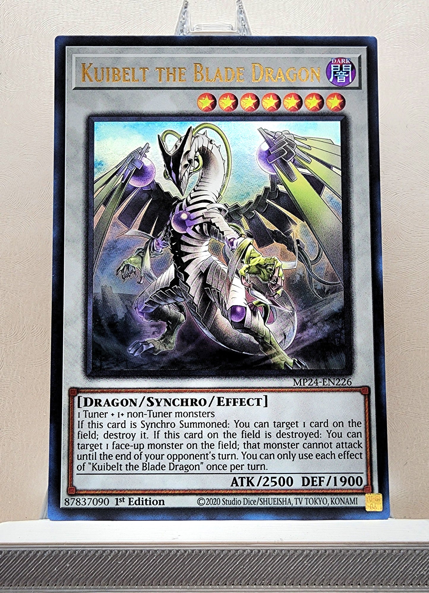 Yugioh! 1x Kuibelt the Blade Dragon (MP24 - Ultra Rare) 1st Edition