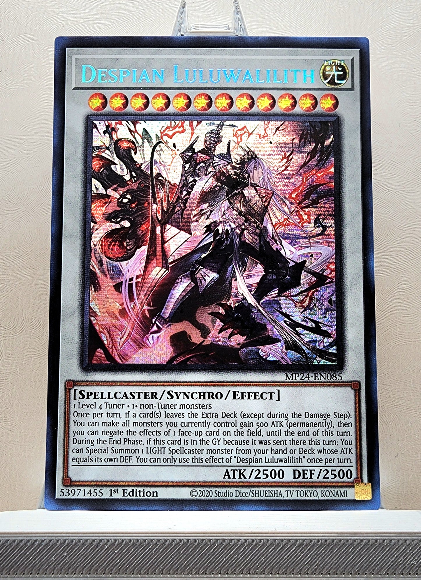 Yugioh! 1x Despian Luluwalilith (MP24 - Prismatic Secret Rare) 1st Edition