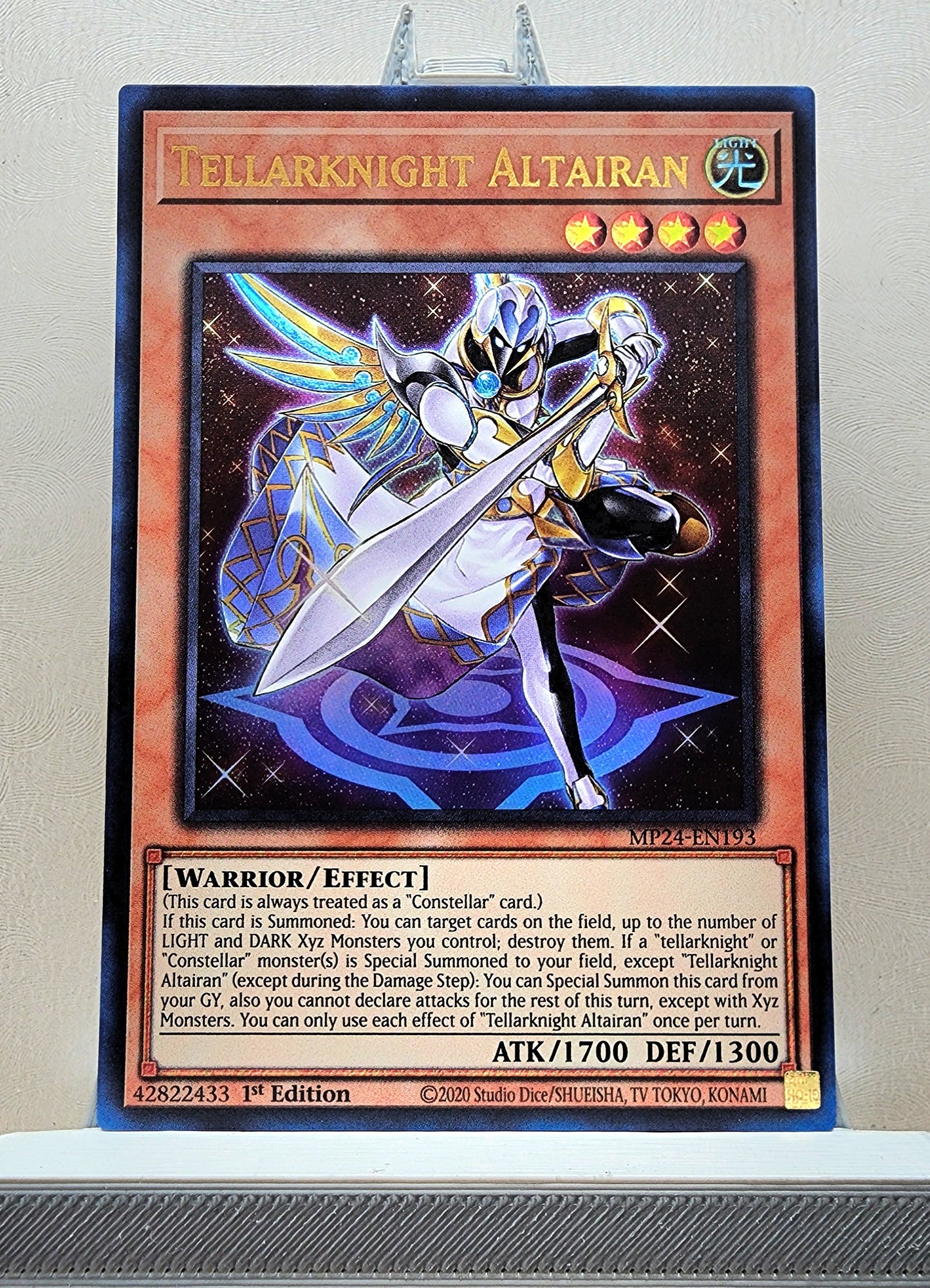 Yugioh! 1x Tellarknight Altairan (MP24 - Ultra Rare) 1st Edition