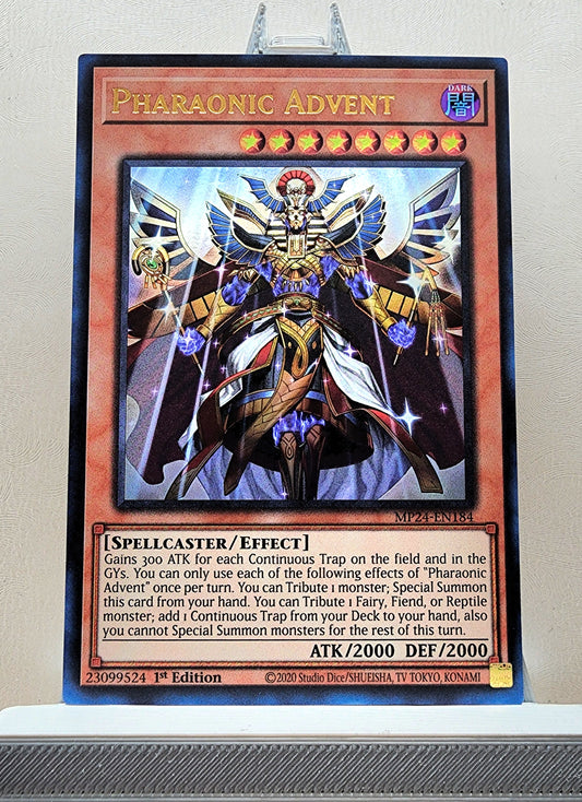 Yugioh! 1x Pharaonic Advent (MP24 - Ultra Rare) 1st Edition