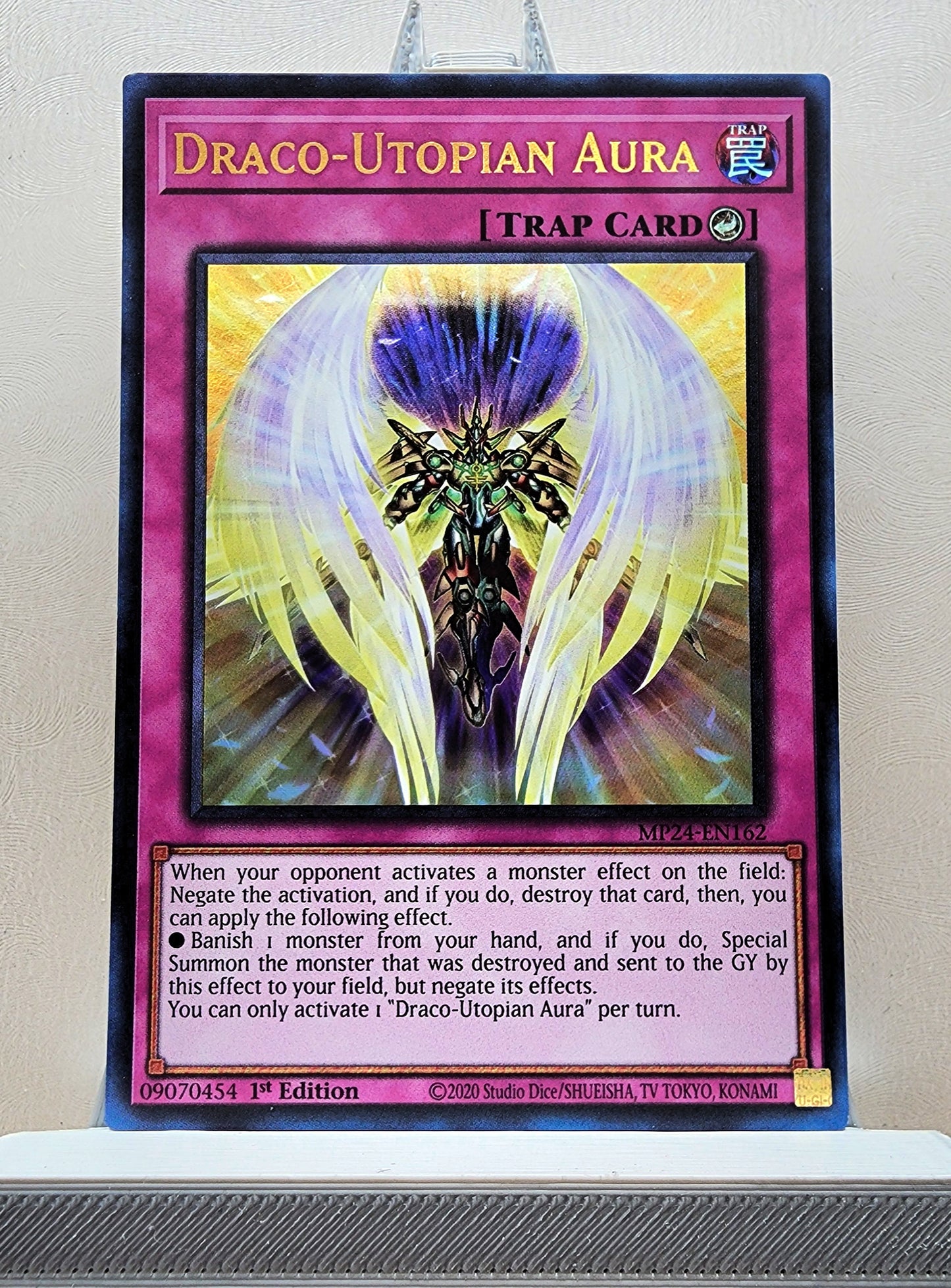 Yugioh! 1x Draco Utopian Aura (MP24 - Ultra Rare) 1st Edition