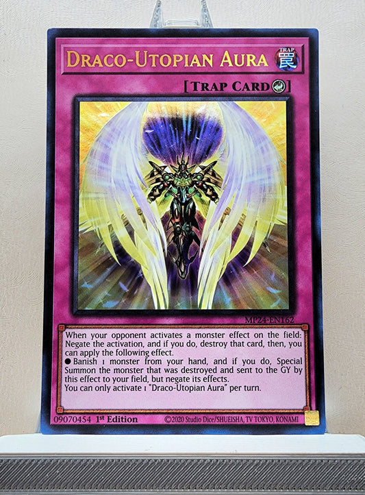 Yugioh! 1x Draco Utopian Aura (MP24 - Ultra Rare) 1st Edition