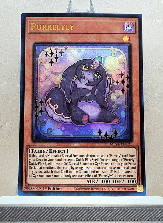 Yugioh! 1x Purrelyly (MP24 - Ultra Rare) 1st Edition