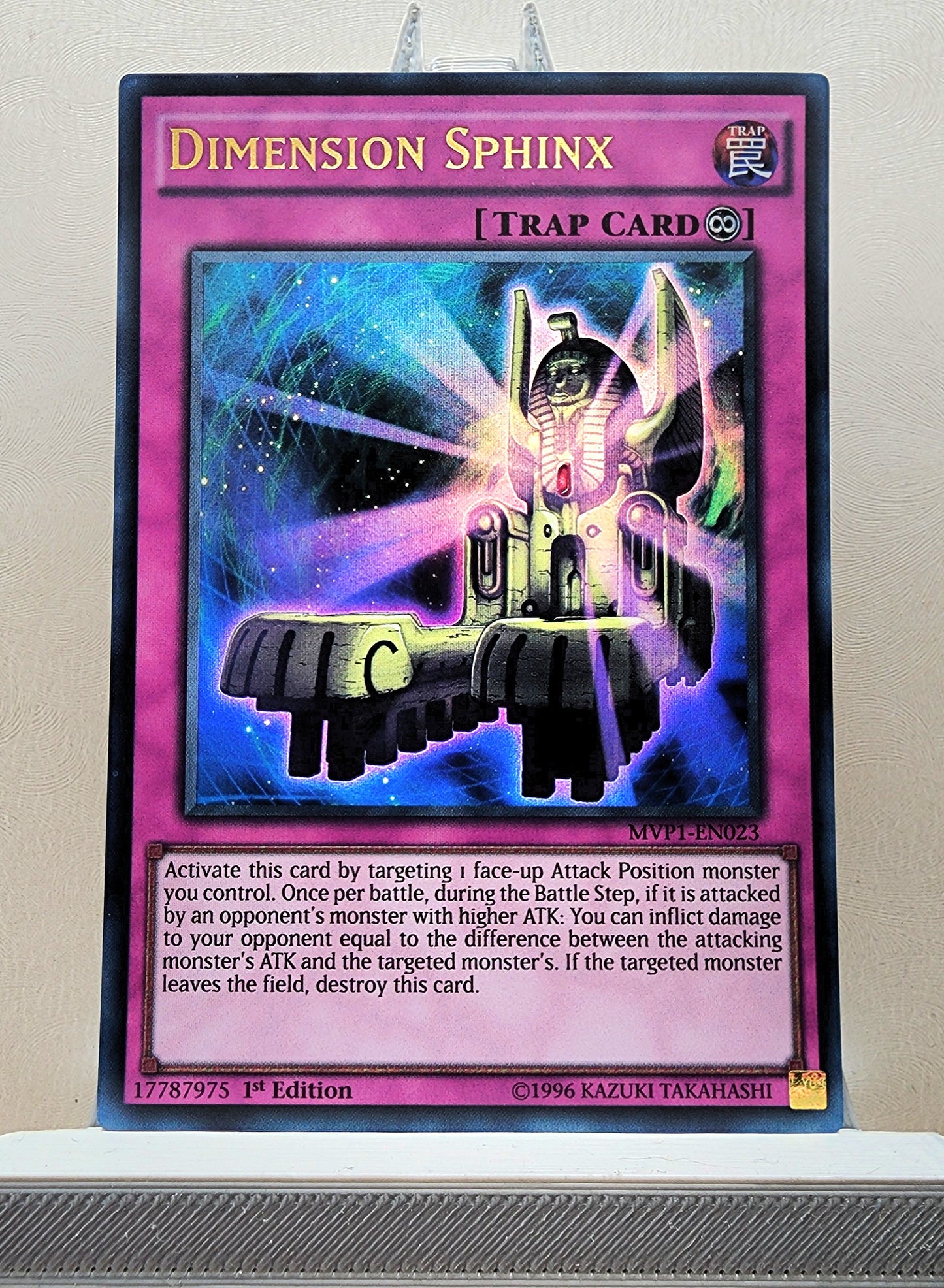 Yugioh! 1x Dimension Sphinx (MVP1 - Ultra Rare) 1st Edition