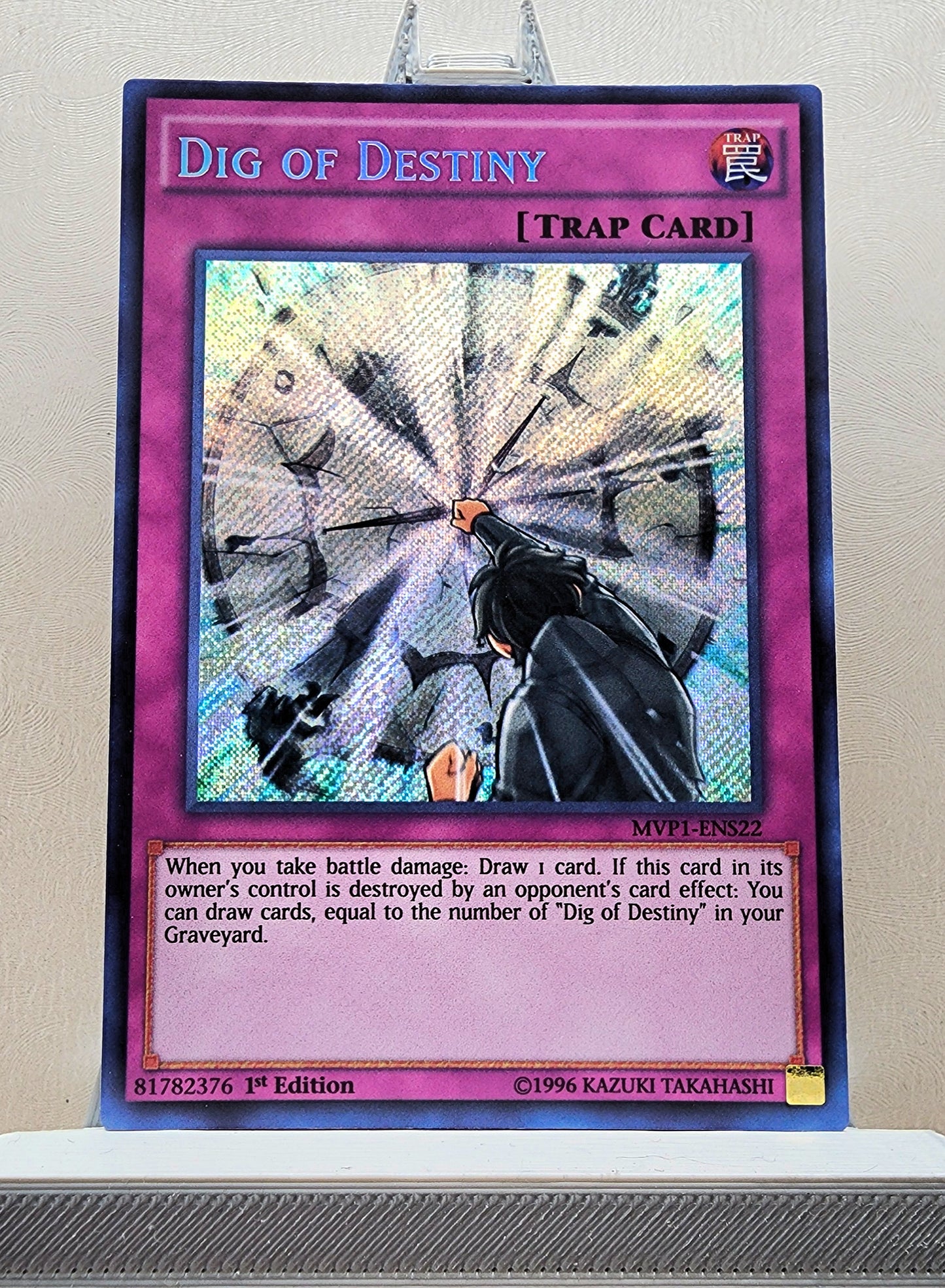 Yugioh! 1x Dig of Destiny (MVP1 - Secret Rare) 1st Edition