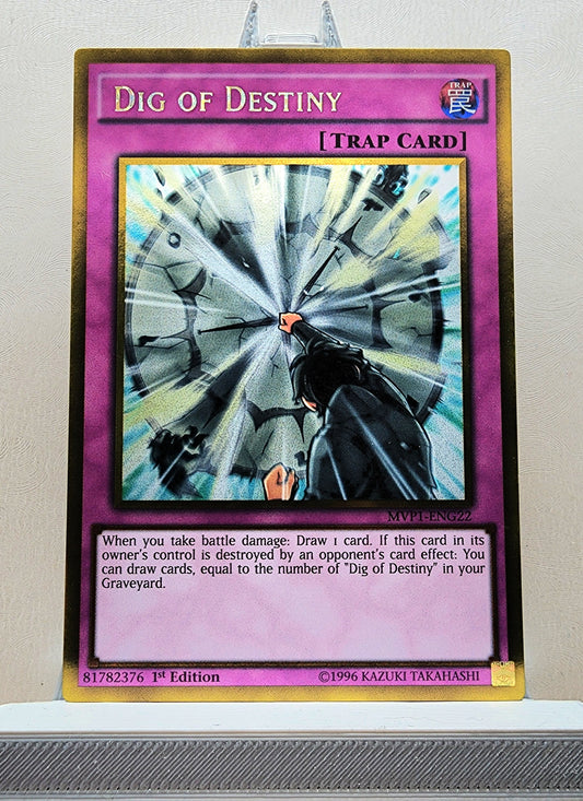 Yugioh! 1x Dig of Destiny (MVP1 - Gold Rare) 1st/Unli Edition