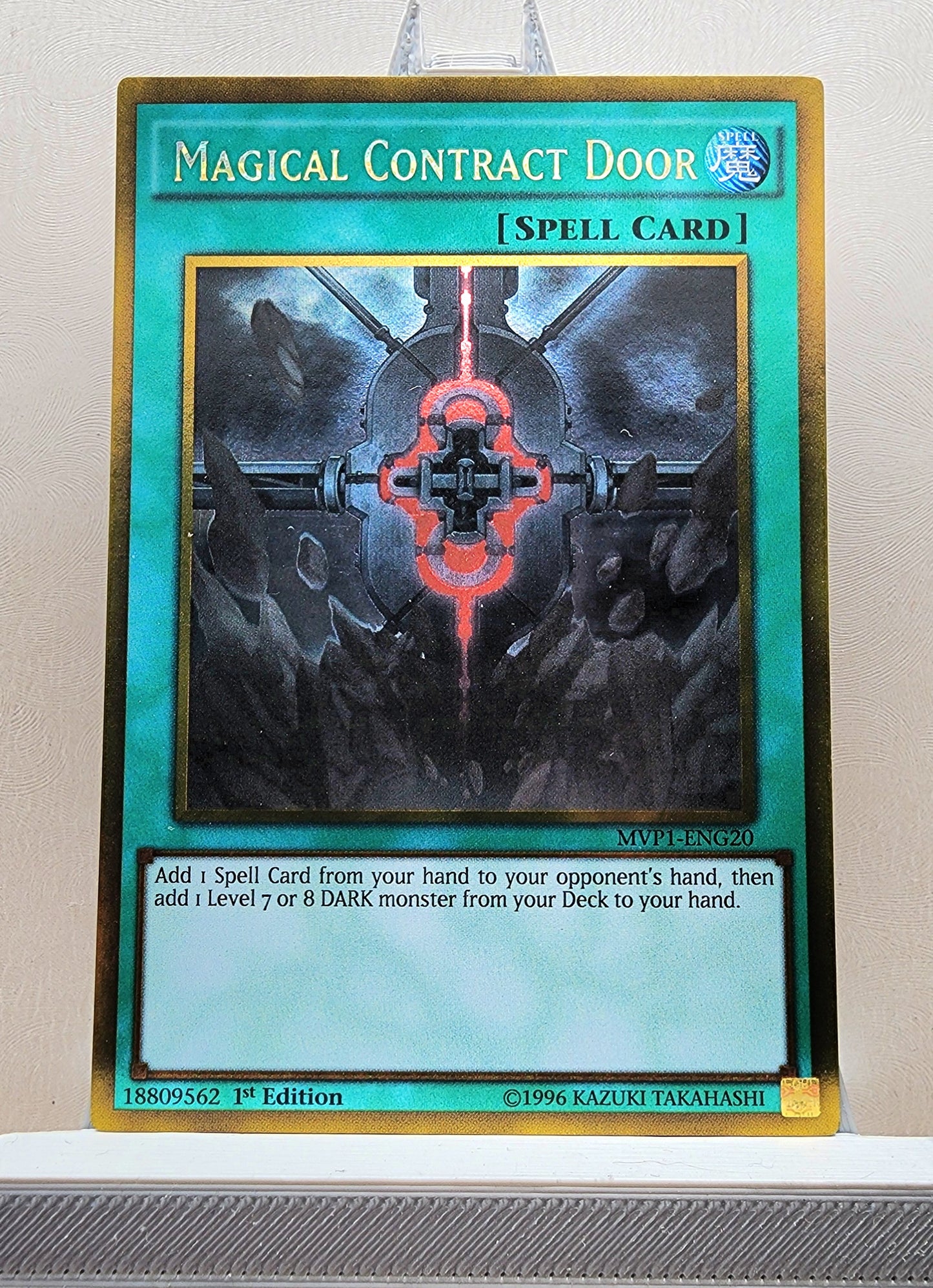 Yugioh! 1x Magical Contract Door (MVP1 - Gold Rare) 1st Edition