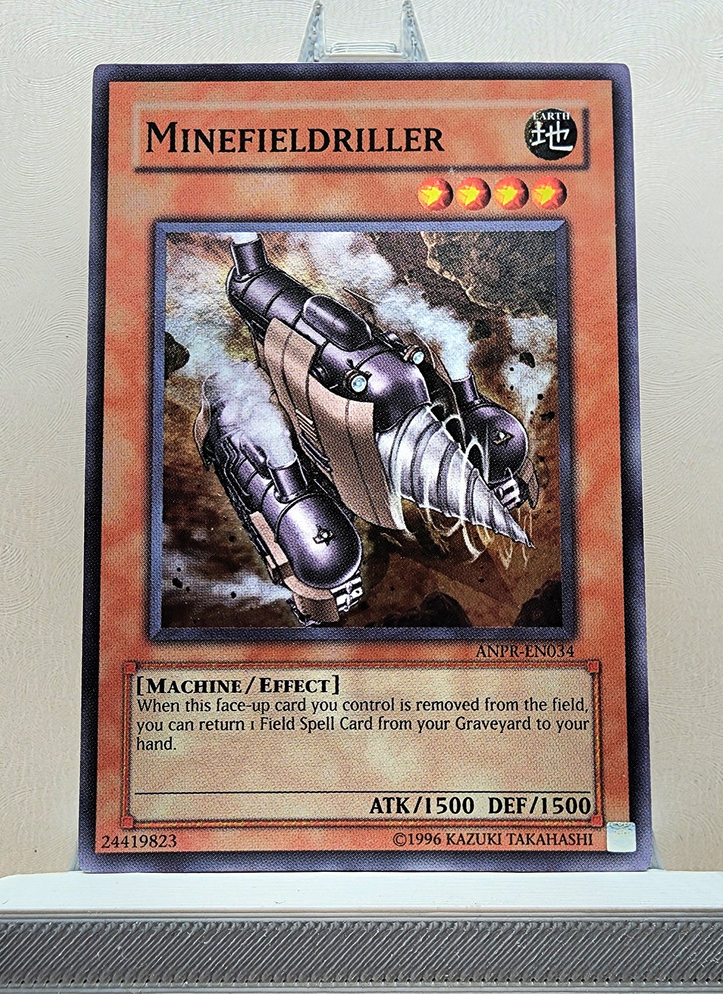 Yugioh! 1x Minefieldriller (ANPR - Super Rare) Unli Edition