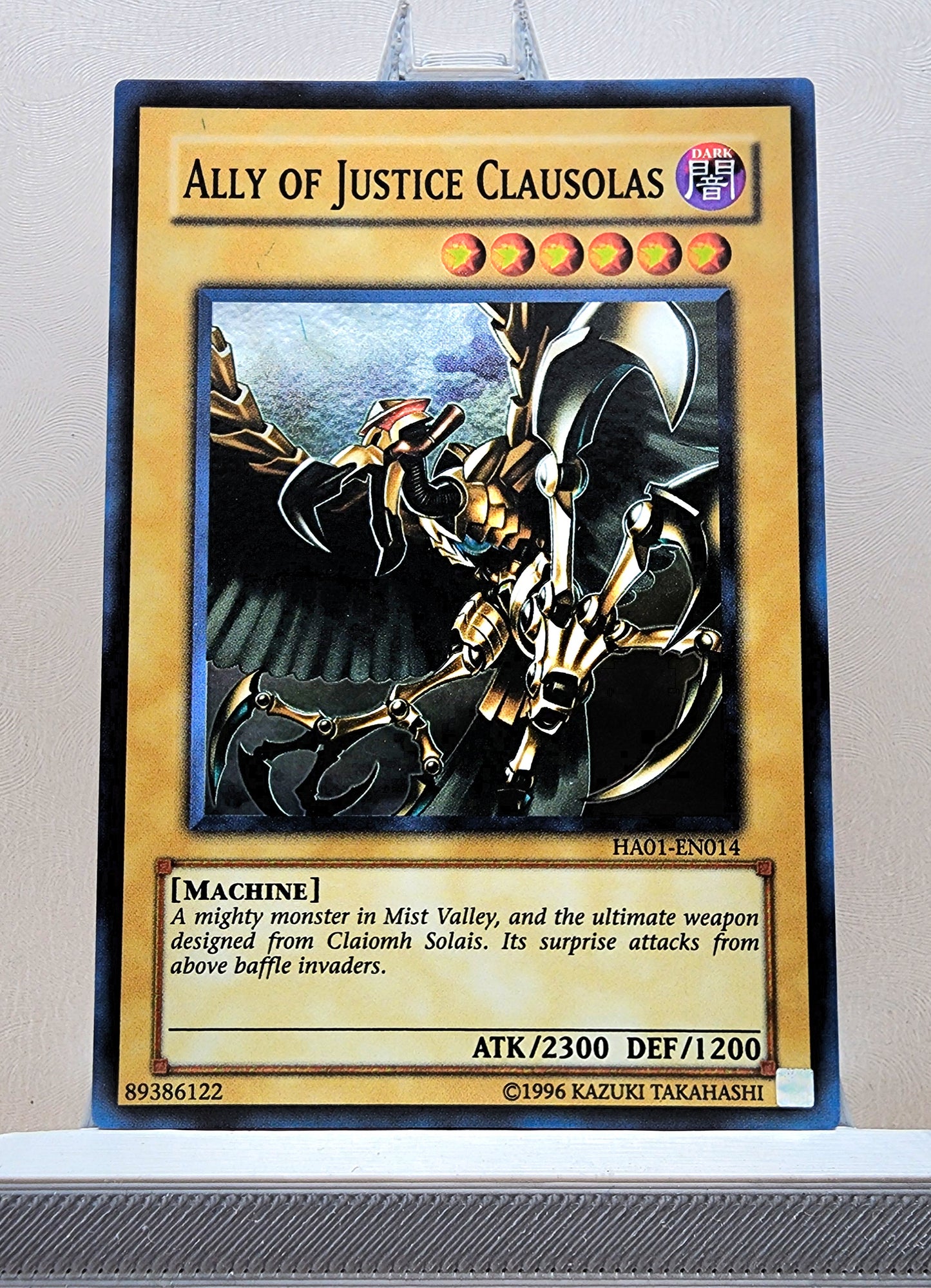 Yugioh! 1x Ally of Justice Clausolas (HA01 - Super Rare) Unli Edition