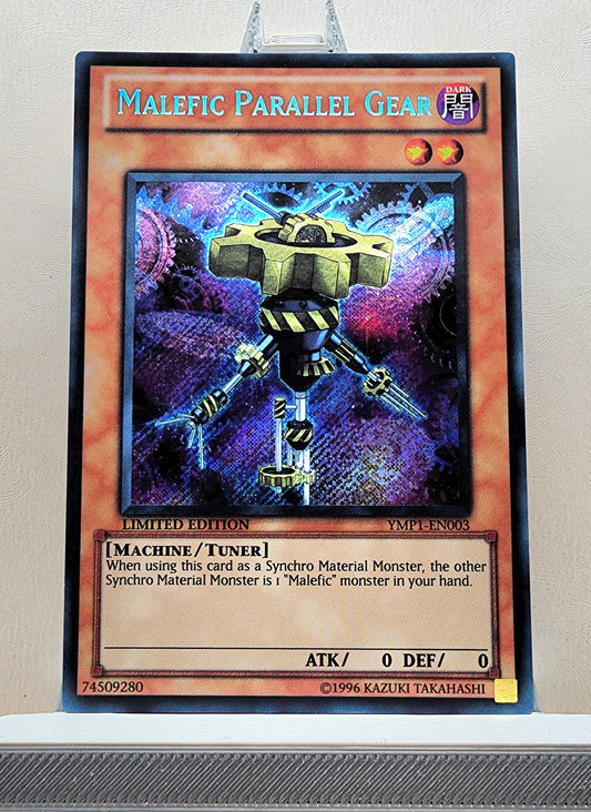 Yugioh! 1x Malefic Parallel Gear (YMP1 - Secret Rare) Limited Edition