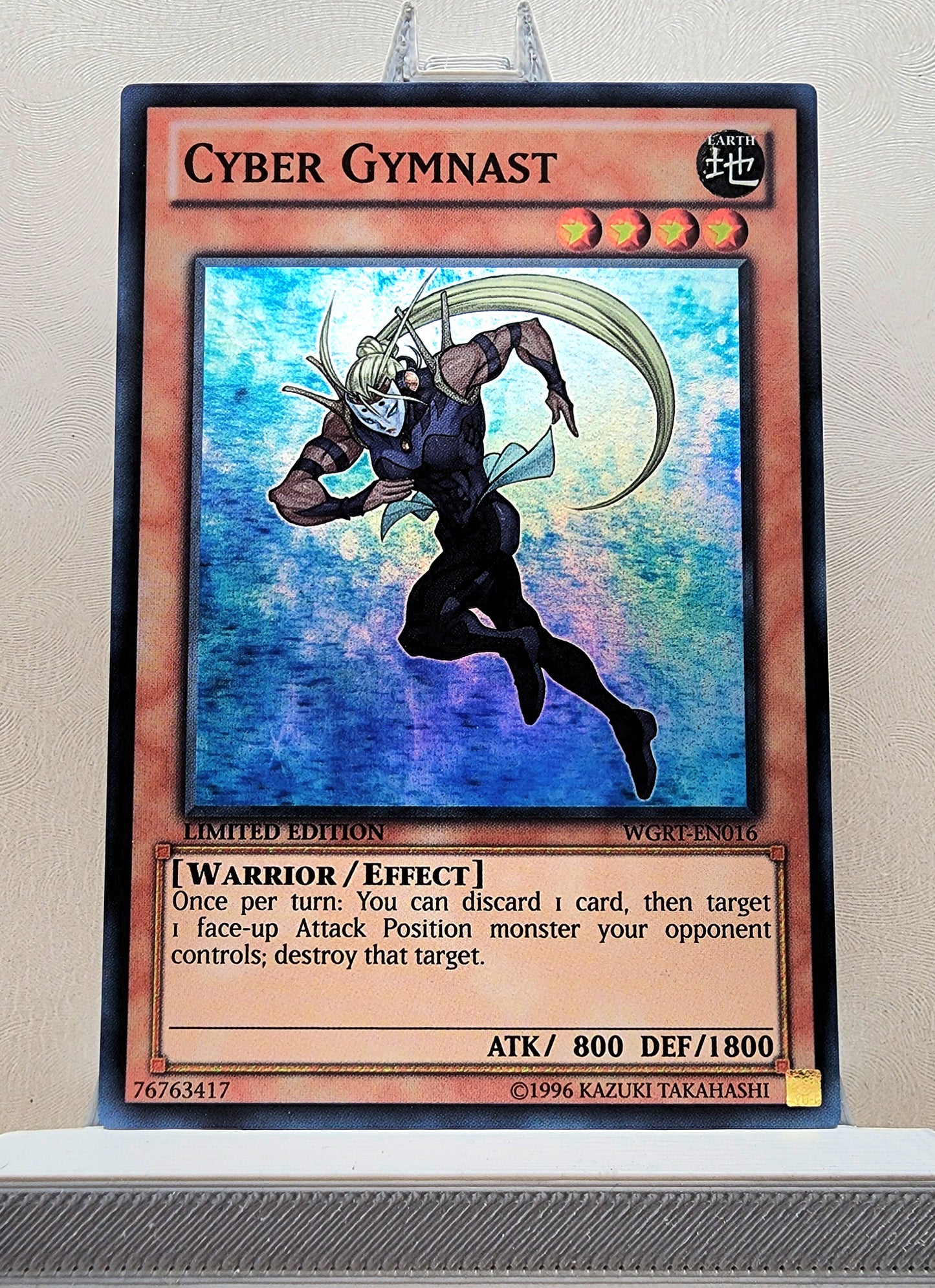 Yugioh! 1x Cyber Gymnast (WGRT - Super Rare) Limited Edition