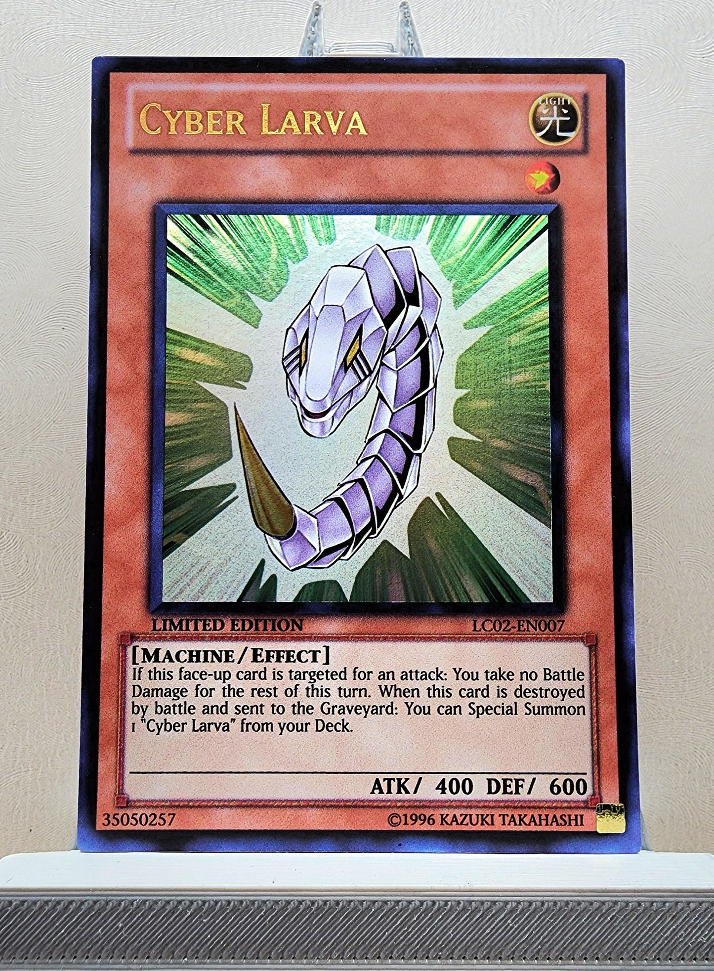 Yugioh! 1x Cyber Larva (LC02 - Ultra Rare) Limited Edition