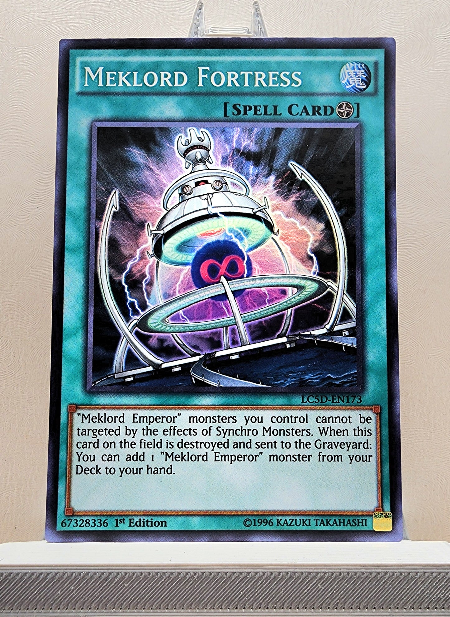 Yugioh! 1x Meklord Fortress (LC5D - Super Rare) 1st Edition