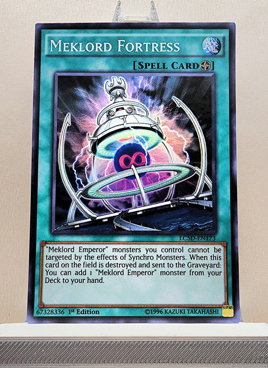 Yugioh! 1x Meklord Fortress (LC5D - Super Rare) 1st Edition