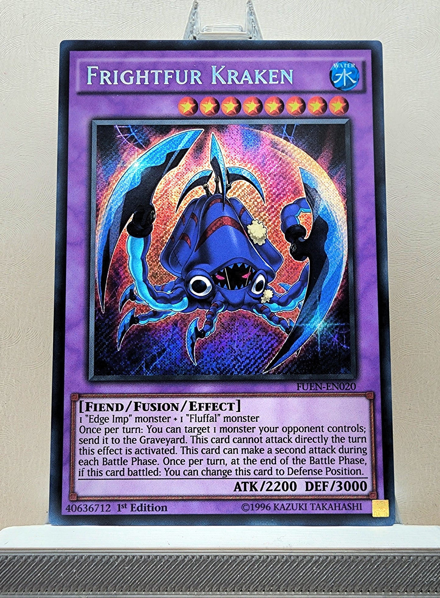 Yugioh! 1x Frightfur Kraken (FUEN - Secret Rare) 1st Edition