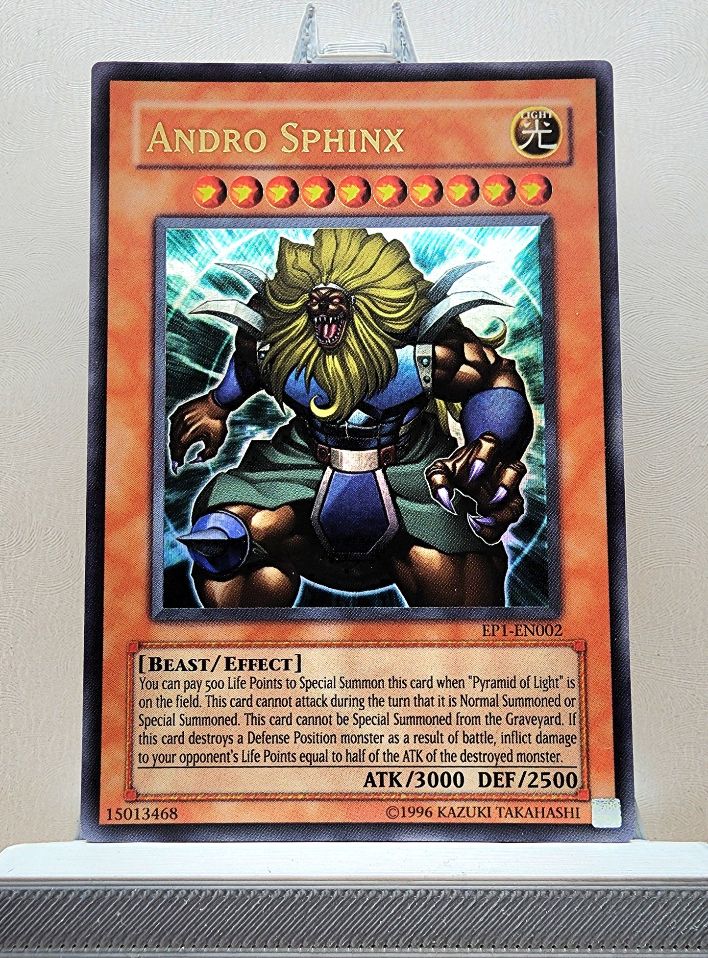 Yugioh! 1x Andro Sphinx (EP1 - Ultra Rare) Unli Edition