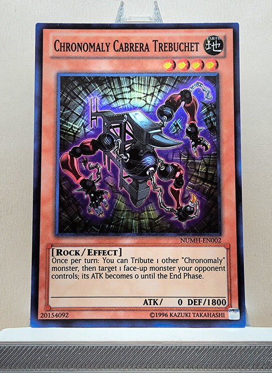 Yugioh! 1x Chronomaly Cabrera Trebuchet (NUMH - Super Rare) Unli Edition