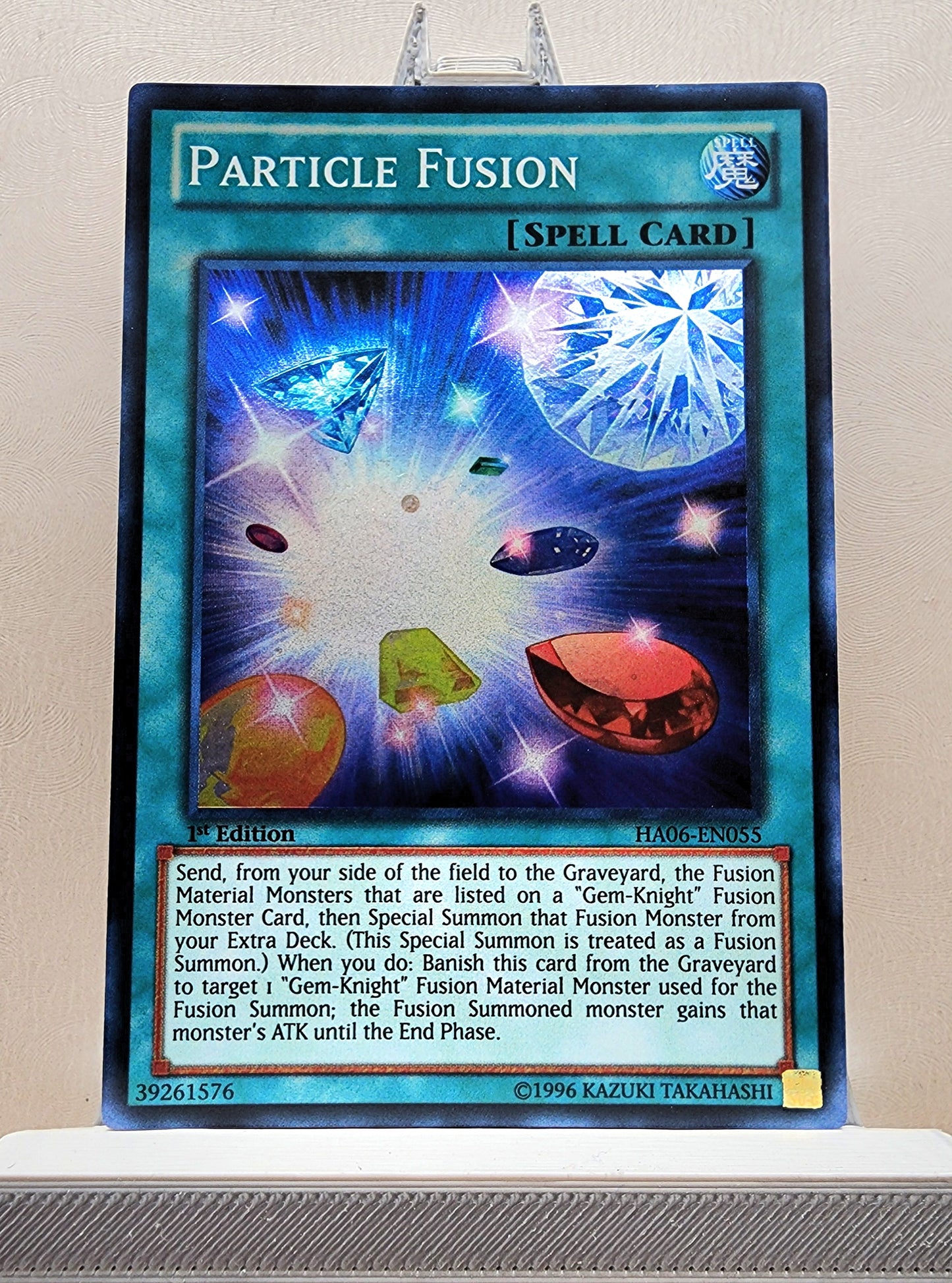 Yugioh! 1x Particle Fusion (HA06 - Super Rare) 1st Edition