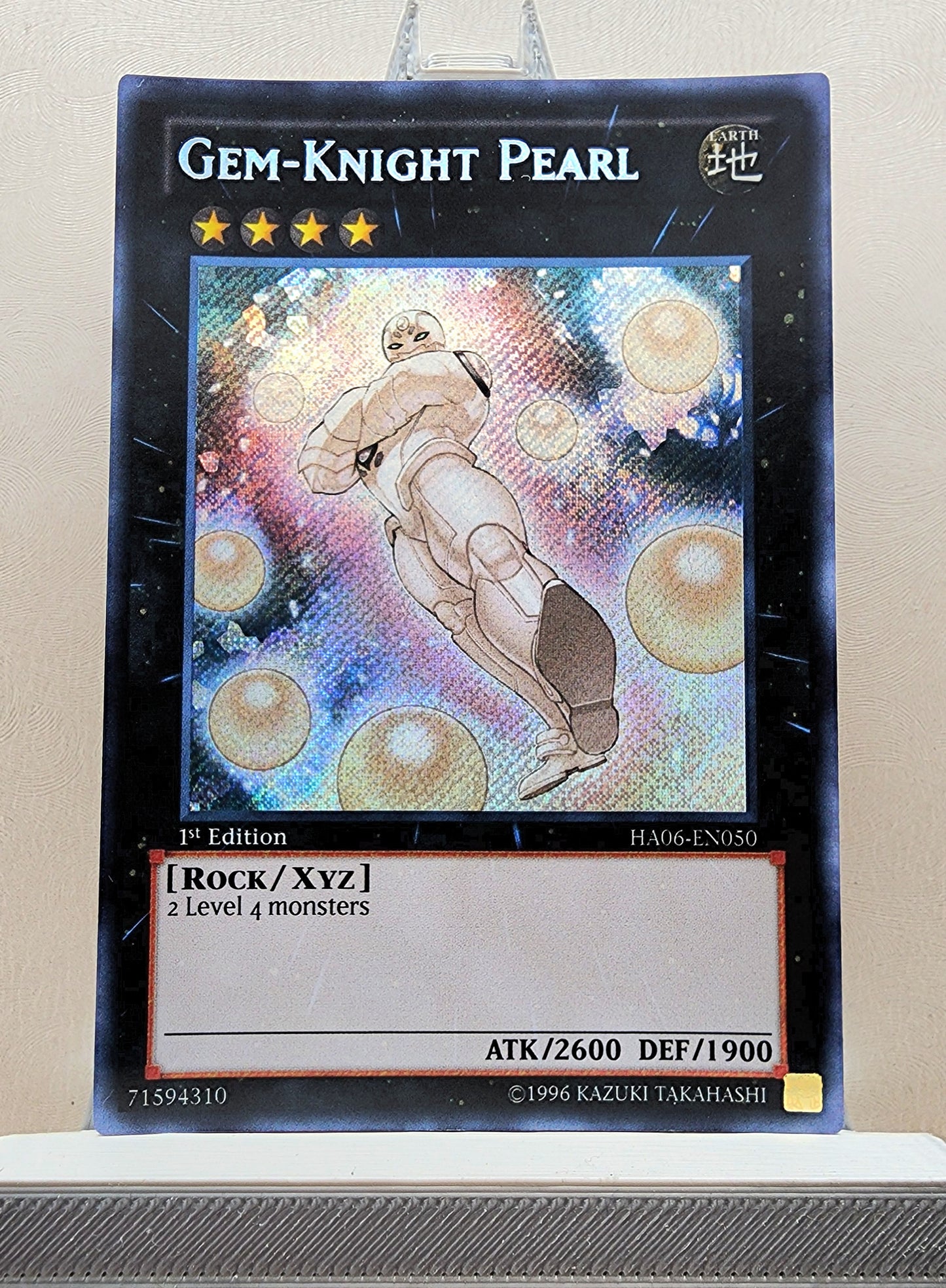 Yugioh! 1x Gem-Knight Pearl (HA06 - Secret Rare) 1st Edition