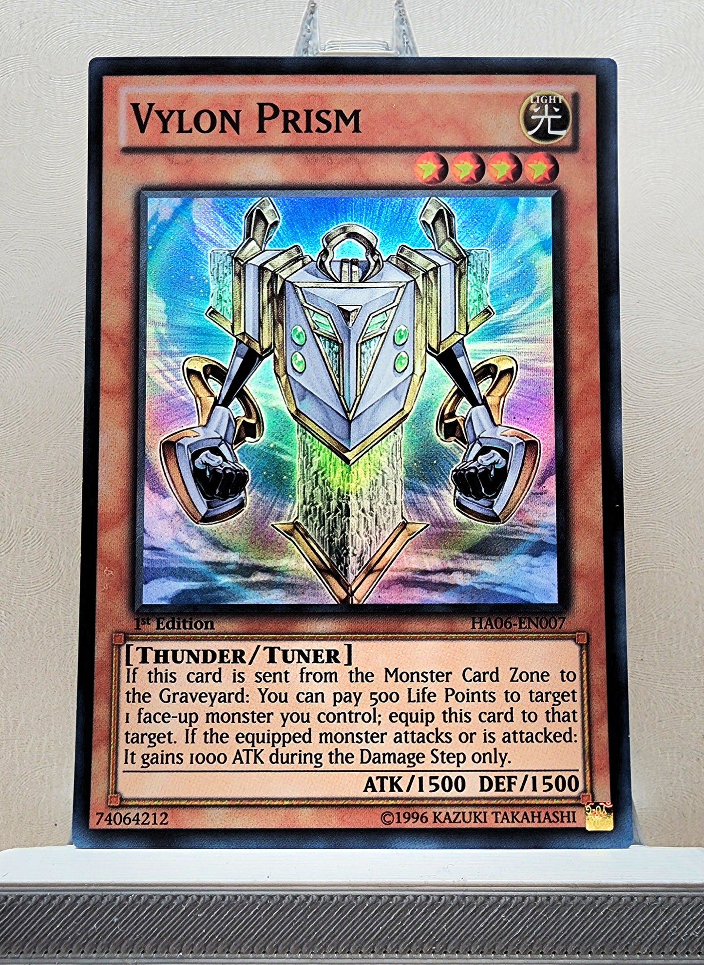 Yugioh! 1x Vylon Prism (HA06  - Super Rare) 1st Edition