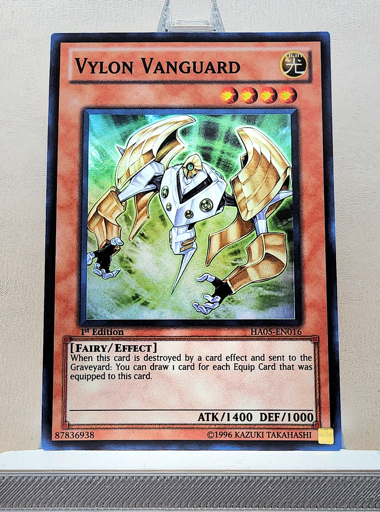 Yugioh! 1x Vylon Vanguard (HA05 - Super Rare) 1st Edition