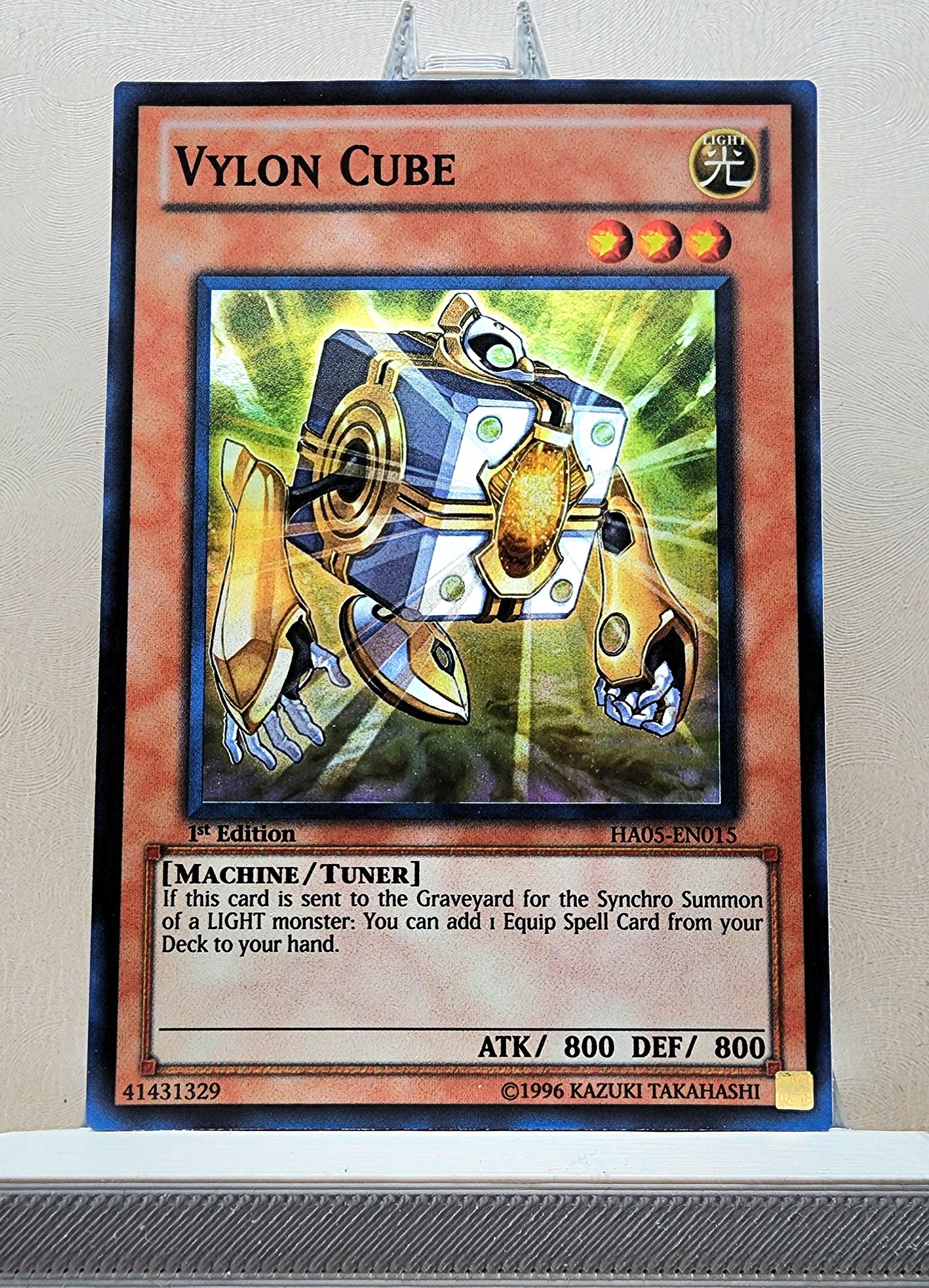 Yugioh! 1x Vylon Cube (HA05 - Super Rare) 1st Edition