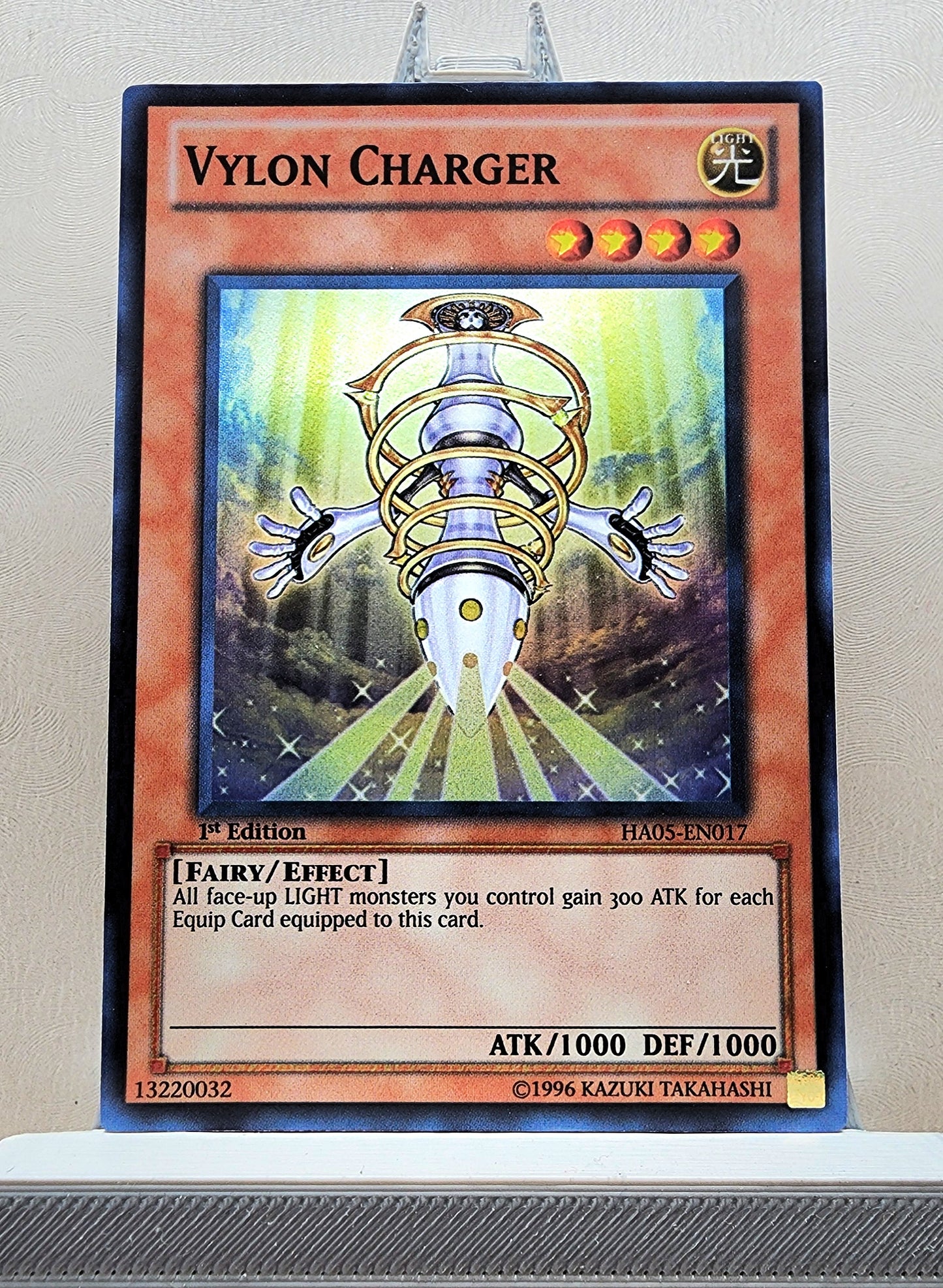 Yugioh! 1x Vylon Charger (HA05 - Super Rare) 1st Edition