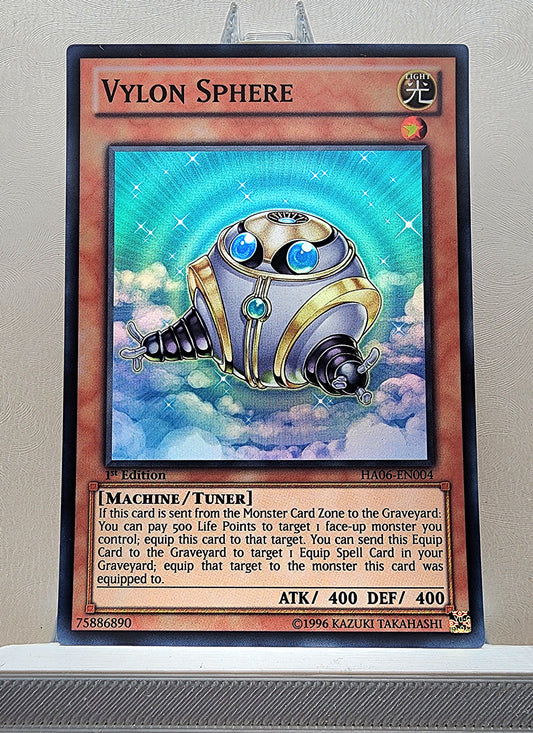 Yugioh! 1x Vylon Sphere (HA06 - Super Rare) 1st Edition