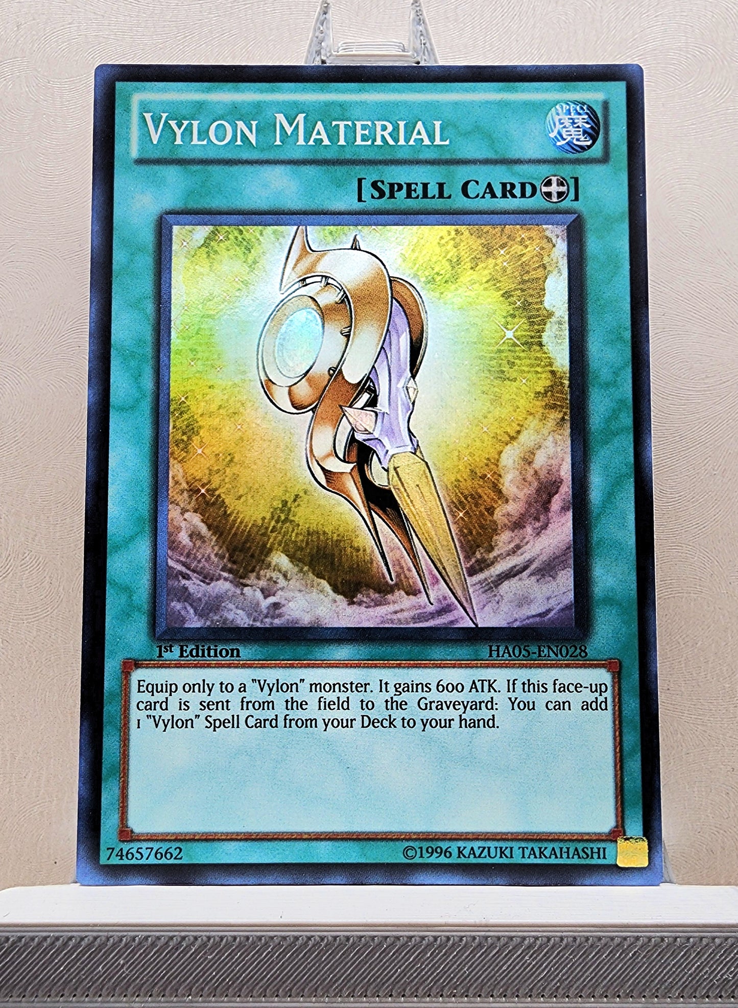 Yugioh! 1x Vylon Material (HA05 - Super Rare) 1st Edition