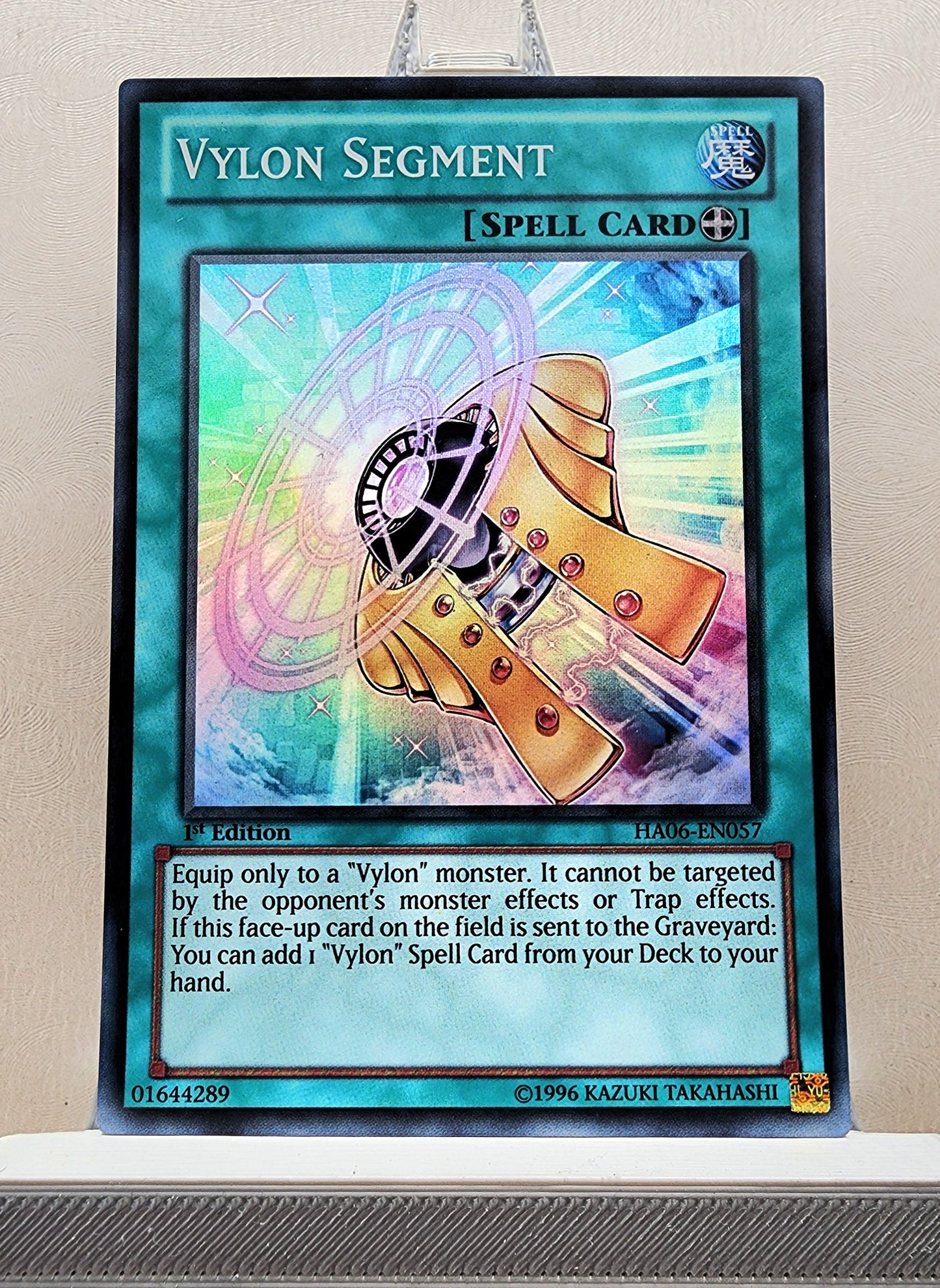 Yugioh! 1x Vylon Segment (HA06 - Super Rare) 1st Edition