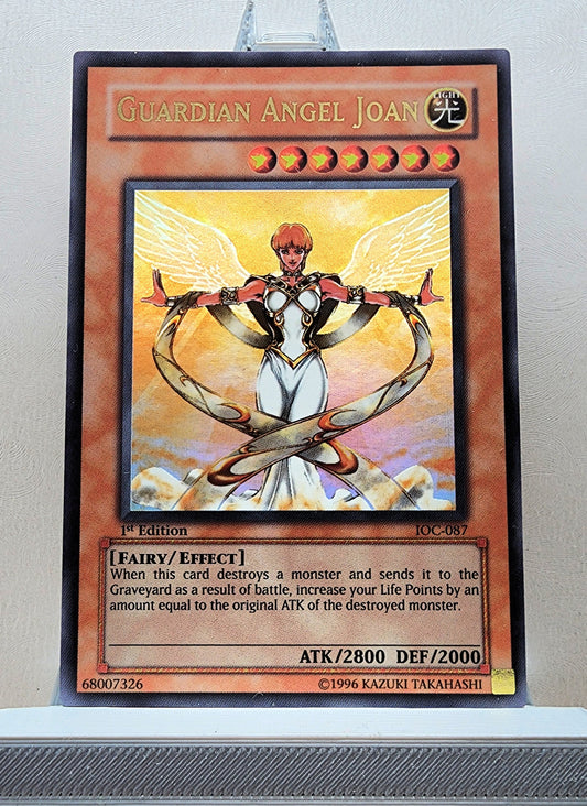 Yugioh! 1x Guardian Angel Joan (IOC - Ultra Rare) 1st Edition