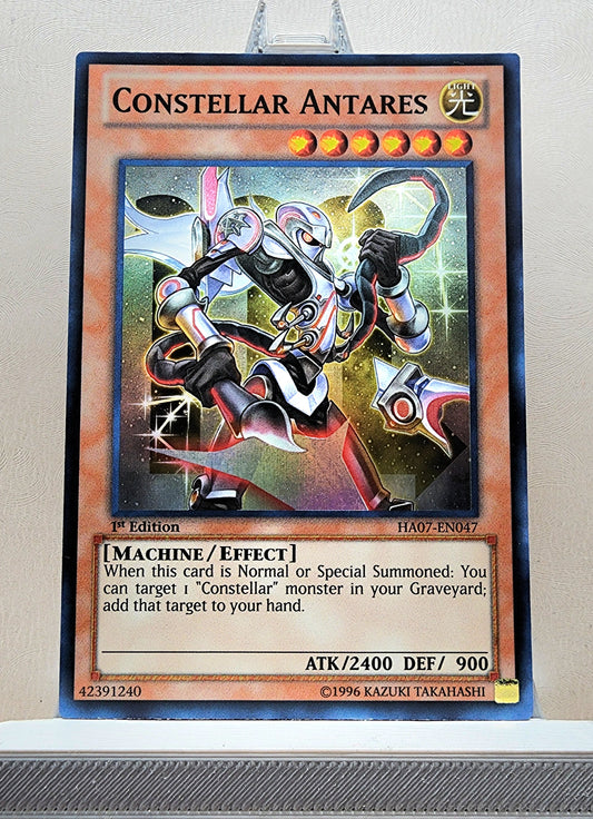 Yugioh! 1x Constellar Antares (HA07 - Super Rare) 1st Edition