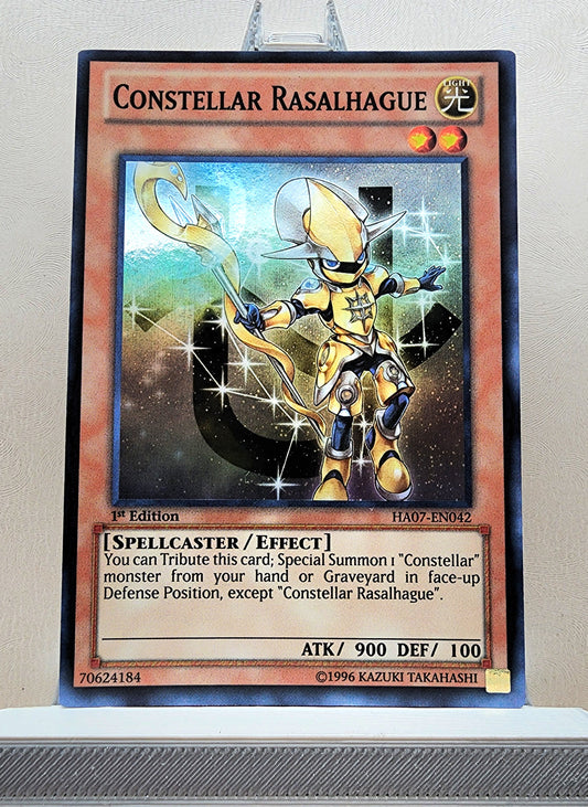 Yugioh! 1x Constellar Rasalhague (HA07 - Super Rare) 1st Edition