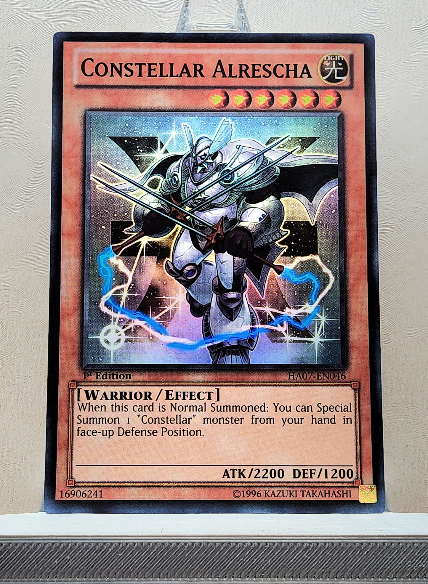 Yugioh! 1x Constellar Alrescha (HA07 - Super Rare) 1st Edition