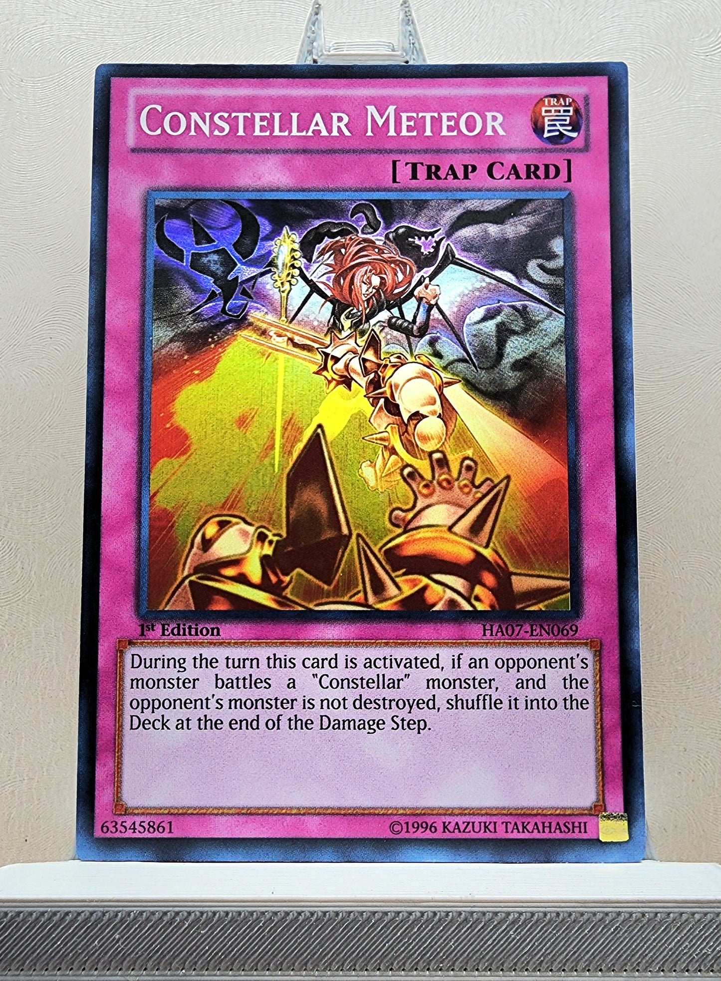 Yugioh! 1x Constellar Meteor (HA07 - Super Rare) 1st Edition