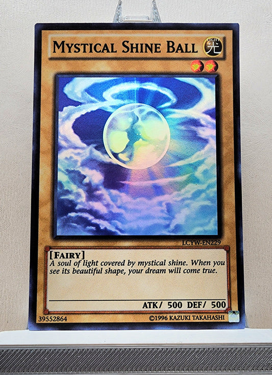 Yugioh! 1x Mystical Shine Ball (LCYW - Super Rare) Unli Edition