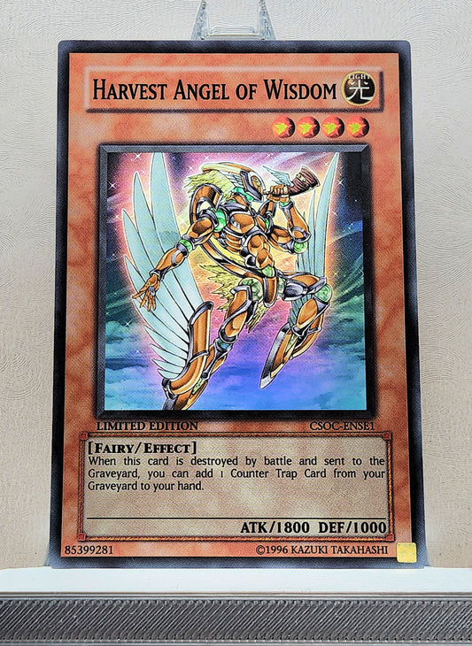 Yugioh! 1x Harvest Angel of Wisdom (CSOC - Super Rare) Limited Edition