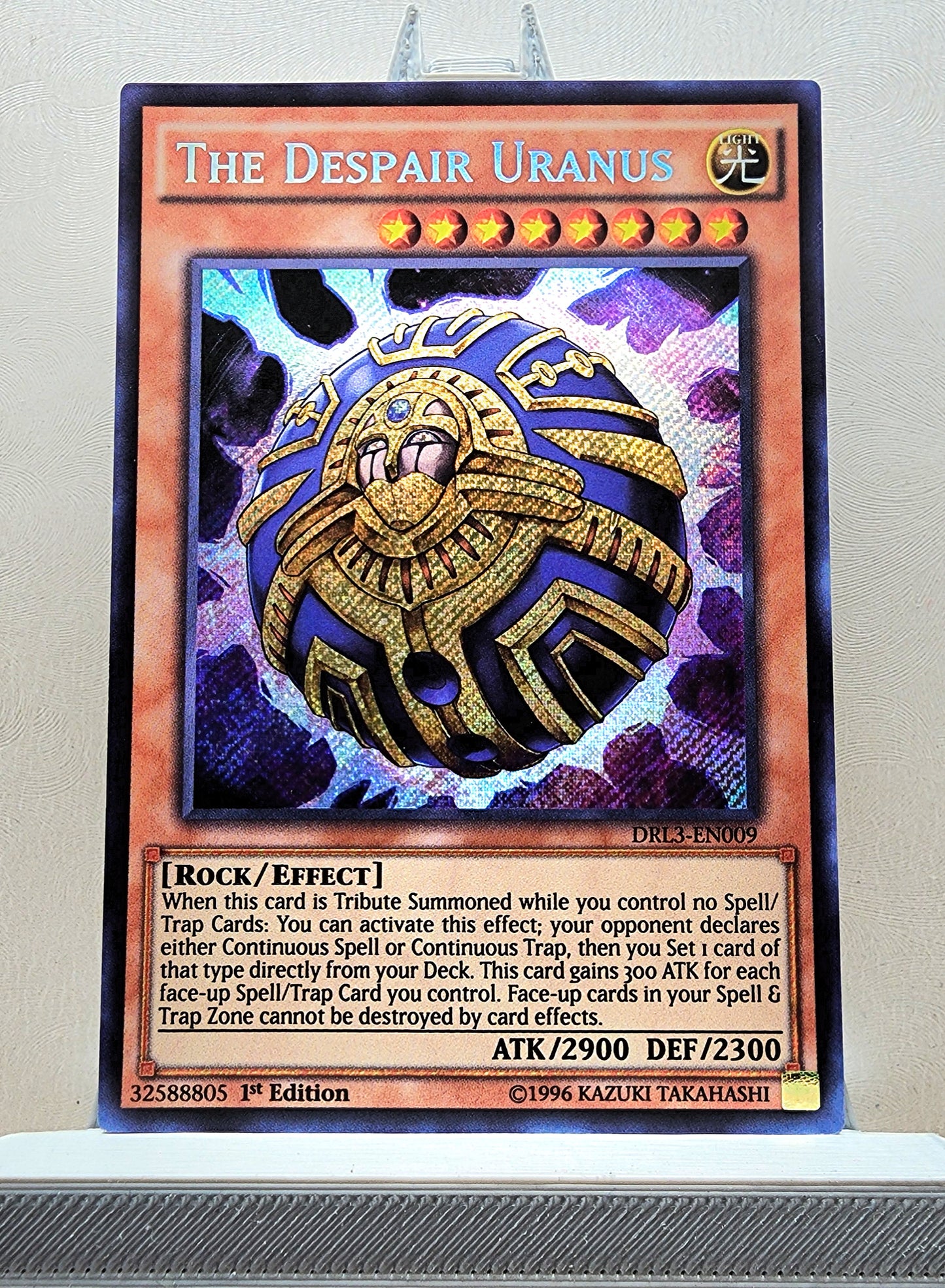 Yugioh! 1x The Despair Uranus (DRL3 - Secret Rare) 1st Edition