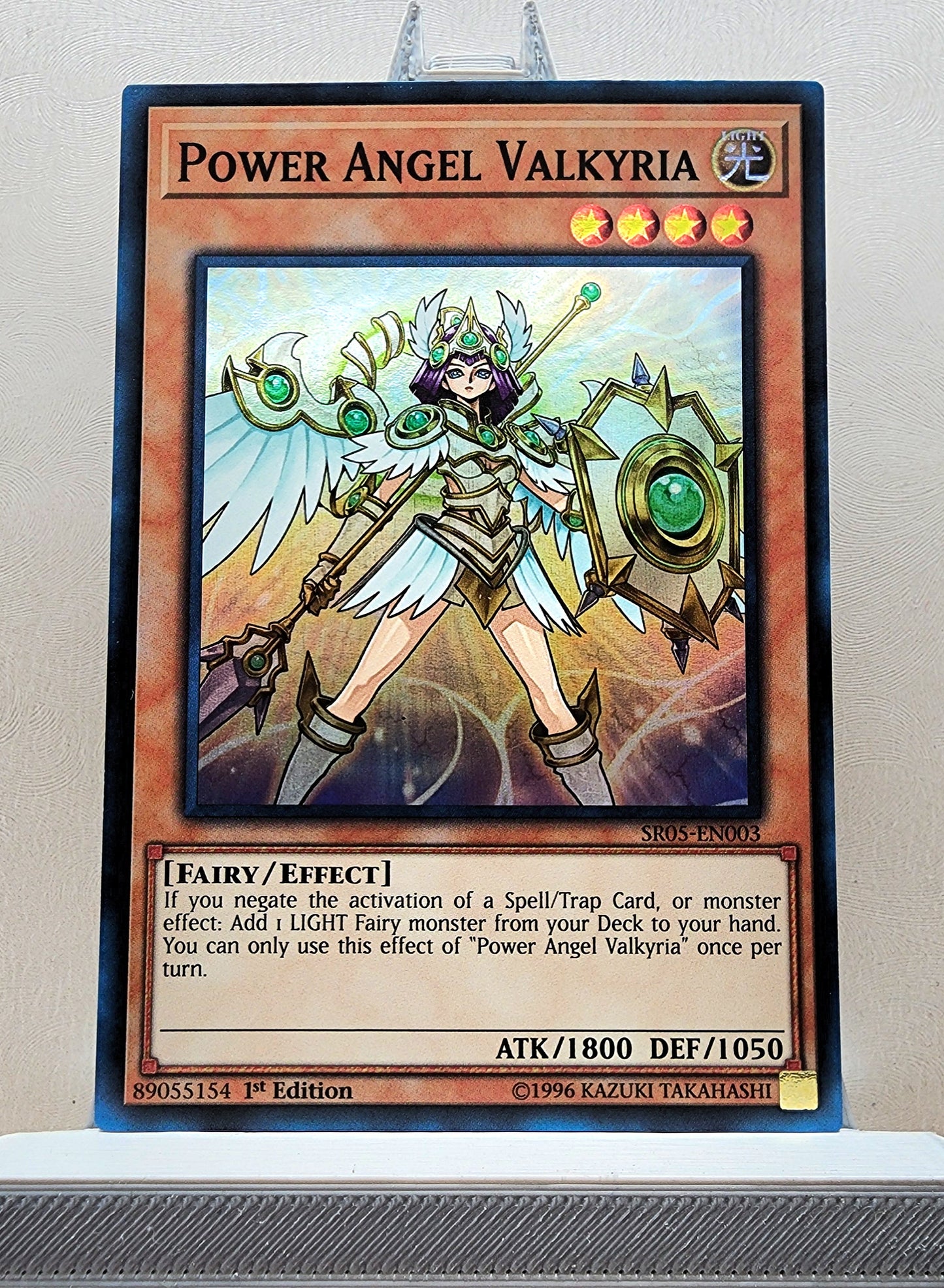 Yugioh! 1x Power Angel Valkyria (SR05 - Super Rare) 1st Edition