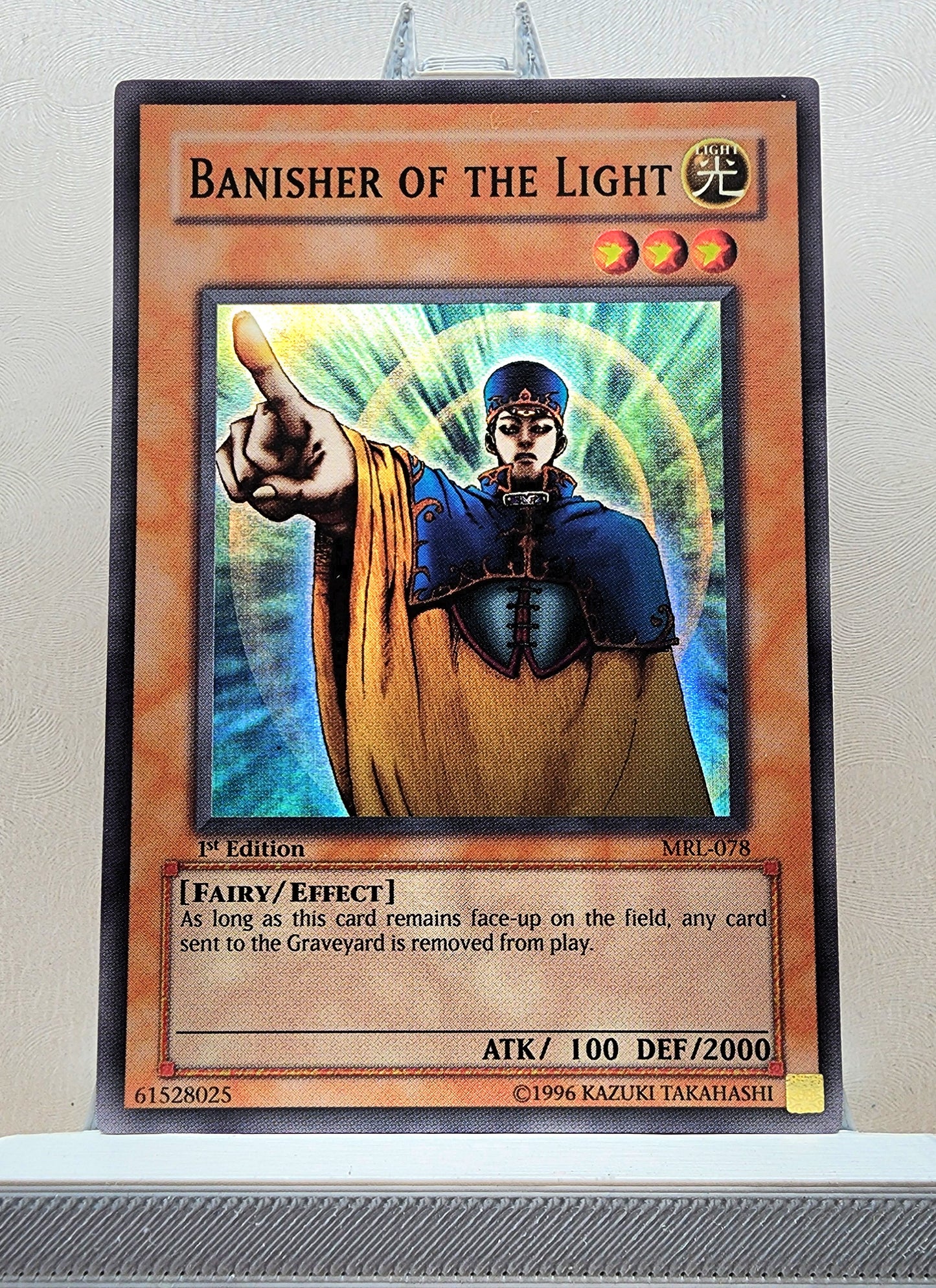 Yugioh! 1x Banisher of the Light (MRL - Super Rare) 1st Edition