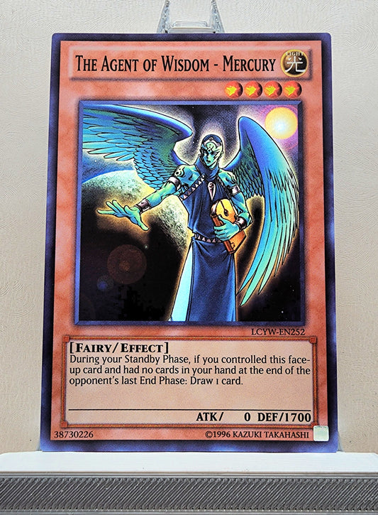 Yugioh! 1x The Agent of Wisdom - Mercury (LCYW - Super Rare) Unli Edition