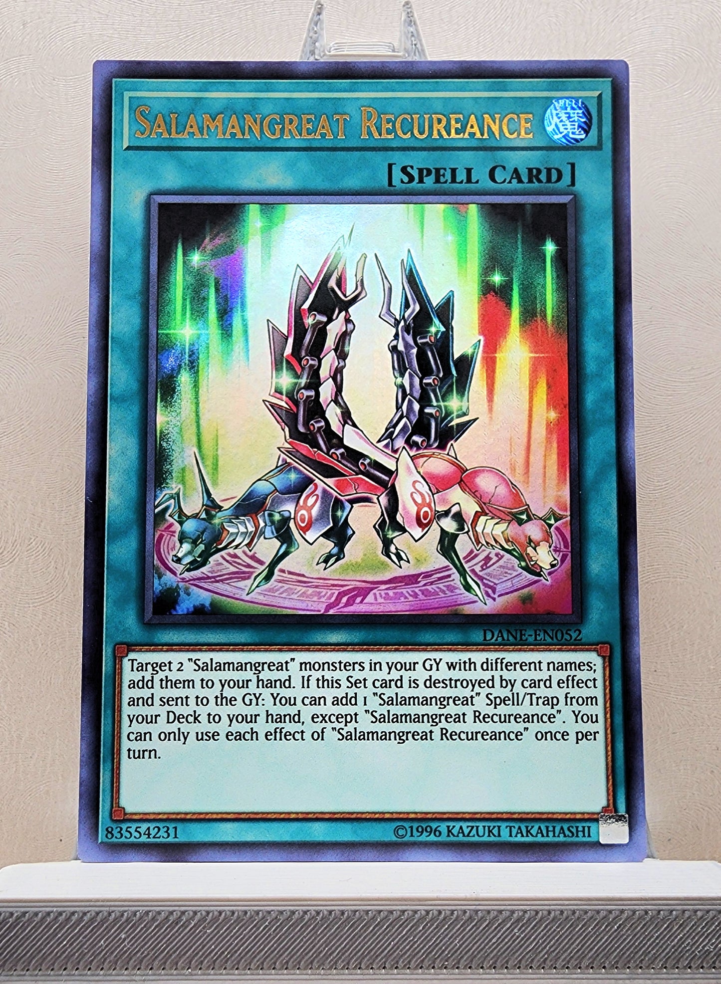 Yugioh! 1x Salamangreat Recureance (DANE - Ultra Rare) Unli Edition