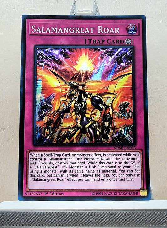 Yugioh! 1x Salamangreat Roar (SDSB - Super Rare) 1st Edition