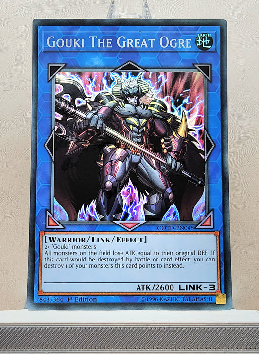 Yugioh! 1x Gouki the Great Ogre (COTD - Super Rare) 1st Edition