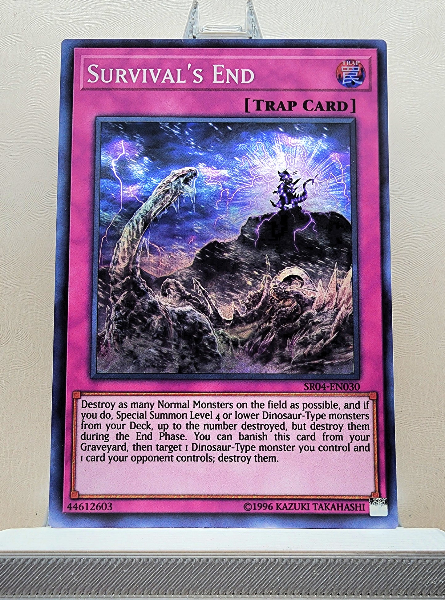 Yugioh! 1x Survival's End (SR04 - Super Rare) 1st/Unli Edition