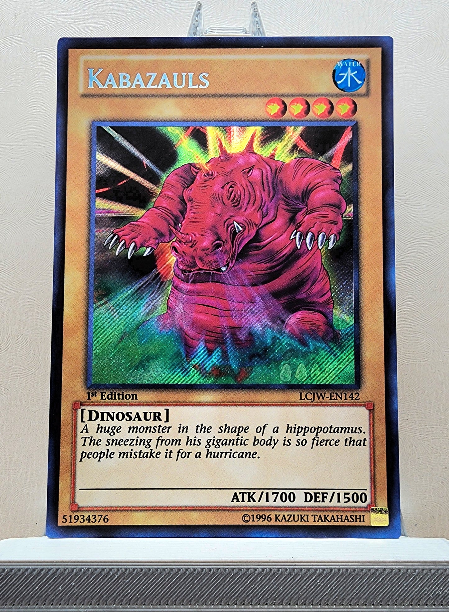 Yugioh! 1x Kabazauls (LCJW - Secret Rare) 1st Edition