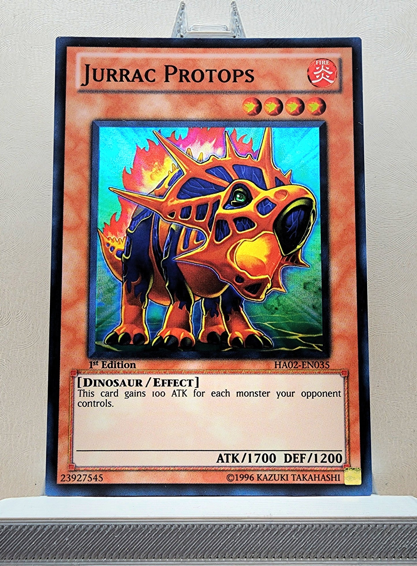 Yugioh! 1x Jurrac Protops (HA02 - Super Rare) 1st Edition