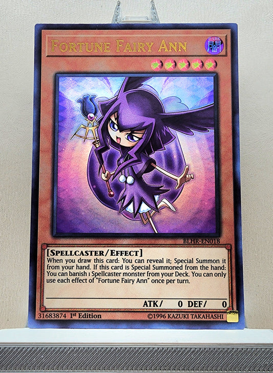 Yugioh! 1x Fortune Fairy Ann (BLHR - Ultra Rare) 1st Edition